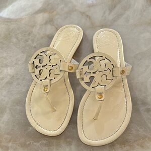 Tory Burch Women's Cream Sandals
